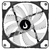 Kit 3 Cooler Fan Wind Led Branco Rise Mode RM-WN-01-BW na internet