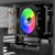 AIR COOLER GAMER P400 COOLMOON LED RAINBOW EFEITO INFINITO