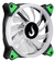 Cooler Fan Individual Galaxy Led Duplo Verde Rise Mode - loja online
