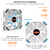 Cooler Fan Branco Pwm 4 Pinos + Argb 3 Pinos Coolmoon 120mm na internet