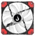 Kit 4 Cooler Fan Wind Led Vermelho Rise Mode RM-WN-01-BR na internet