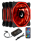 Kit 3 Cooler Fan Aura RGB Energy 12V Rise Mode Com Controle