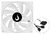 Kit 5 Cooler Fan Branco ARGB 5V 3pin Rise Mode + Controlador - comprar online