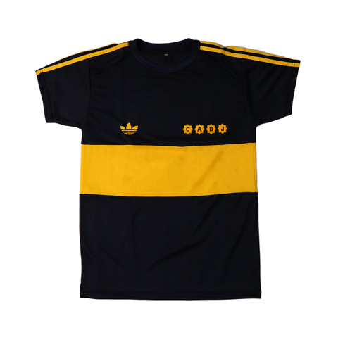 foreversoccerjerseys Boca Juniors Adidas 1985 1986 1987 1988 1989 Fate Jersey Shirt Camiseta Maglia M