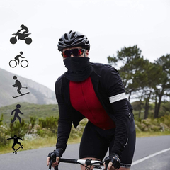 Combo Ciclista Remera Termica +calza Badana +casco Ciclista - comprar online
