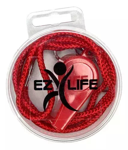 Silbato Con Collarin Y Cajita Marca Ez Life