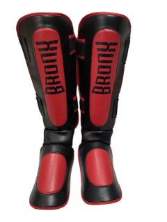 tibial profesional kickboxing muay thai mma doble protecion importado - comprar online