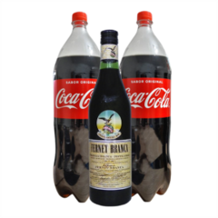 Fernet Branca 750 ml + 2 Coca Cola 2.25 lt