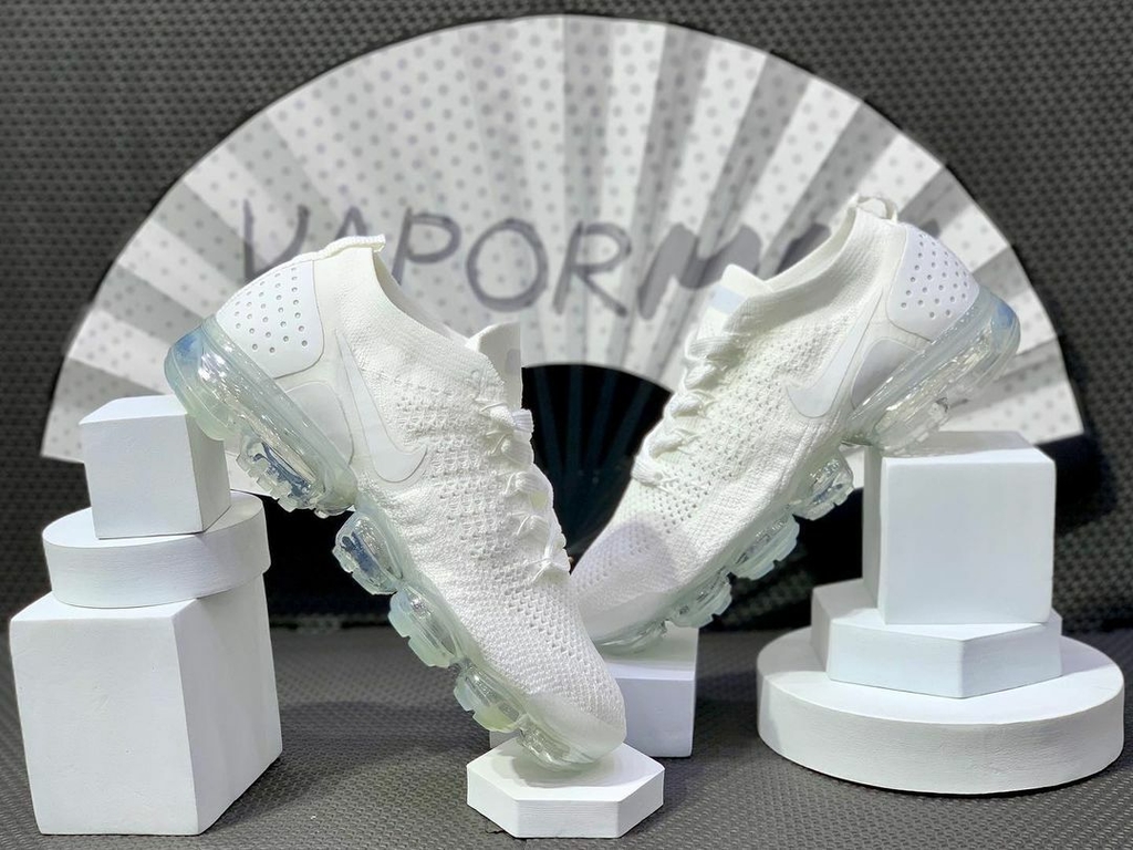 Vapormax flyknit cheap 2 branco