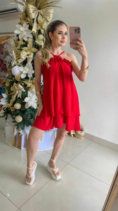 Vestido Rany Vermelho