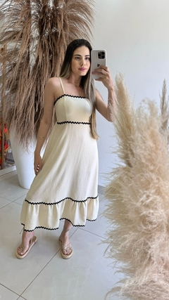 Vestido Lindy Nude P/M