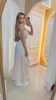 Vestido Sara Branco - comprar online