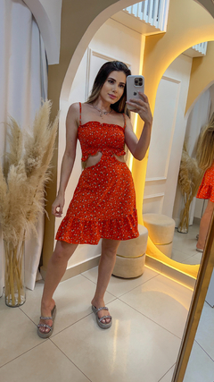 Vestido Luisa Laranja