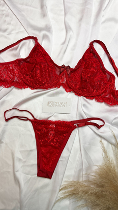 Lingerie Maya Vermelho 02 "GG"