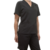 Blusa Scrub Feminino Confort Preto