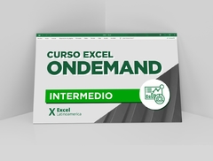 CURSO INTERMEDIO DE EXCEL ON DEMAND - comprar online