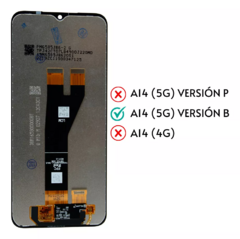 Modulo Pantalla Samsung A14 5G A146B Original (Conector Grande) - comprar online