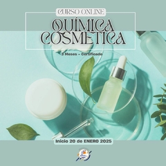 Imagen de Curso Online QUÍMICA COSMÉTICA - Valor Inscripción - CURSO DE ESPECIALIZACIÓN - 3 meses - Valor Inscripción: