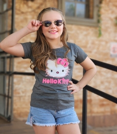 BLUSINHA LUXO PEDRARIA HELLO KITTY