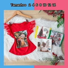 BLUSINHA TULE FESTAS - comprar online