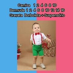 CONJUNTO CAMISA E BERMUDA COLORS - Atacado Infantil Mundo K