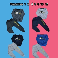 CONJUNTO MOLETOM T INFANTIL