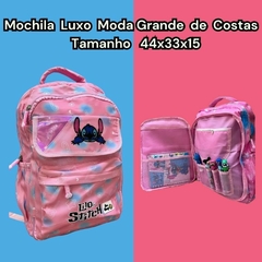 MOCHILA LUXO MODA GRANDE DE COSTAS STITCH II na internet