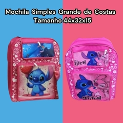 MOCHILA GRANDE DE COSTAS MENINA PERSONAGENS na internet