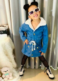 PARKA JEANS INFANTIL MENINA I - loja online