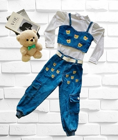 CONJUNTO STITCH OU URSINHO BORDADO na internet