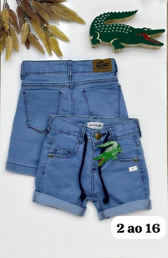 BERMUDA JEANS LUXO MARCAS III - comprar online