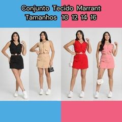 CONJUNTO JUVENIL COLETE MARRANT COM SHORTS SAIA