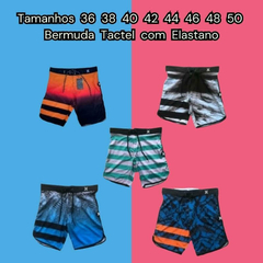 BERMUDA TACTEL COM ELASTANO ADULTO - comprar online