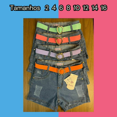 SHORTS JEANS MENINA V