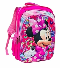 MOCHILA 3D GRANDE DE COSTAS MENINA PERSONAGENS - comprar online