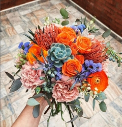 Bouquet para Novia Orange