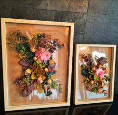 Duo de Cuadros Decorativos Dried Flowers (40x30cm) / (30x21cm)