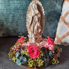 Imagen de La Virgen de Guadalupe (18cmx15cm) - comprar online