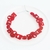 CHOKER AGLOMERAR - Glitter vermelho - comprar online