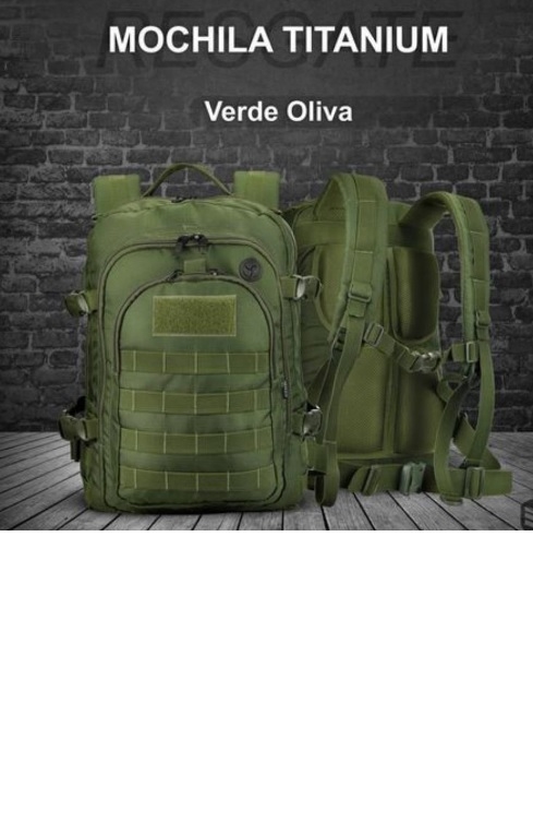 Mochila Tática Modular Cerrado - Militar & Cia