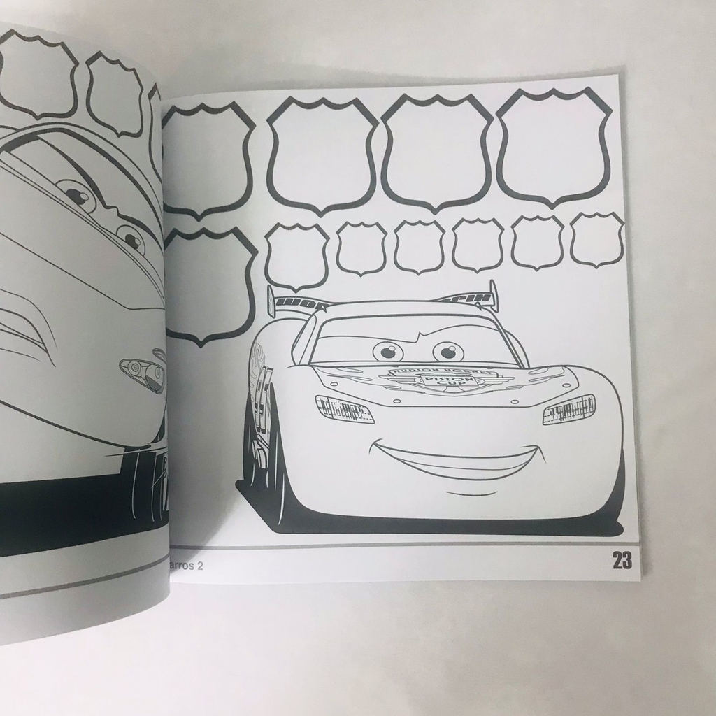 Livro de Colorir Carros Disney Pixar