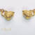 Colar Dourado Tigre com Imã - Mincantos Acessórios: Bijuterias Finas Banhadas a Ouro