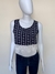 Cropped D&M renda barra - TAM GG - loja online