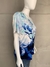 Blusa Calvin Klein mix azuis - TAM G na internet