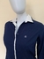 Camisa LesChemises azul marinho gola offwhite - TAM 38 - loja online