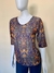 Blusa JP estampa paisley - TAM GG