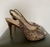 Peeptoe Corello animal print - TAM 38 - comprar online