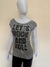 T-shirt Let's Rock and Roll - TAM P - Katdress Brechó e moda sustentável