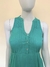 Vestido Siberian verde detalhe lease - TAM P - loja online