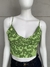 Cropped mix de estampas verde - TAM P - comprar online